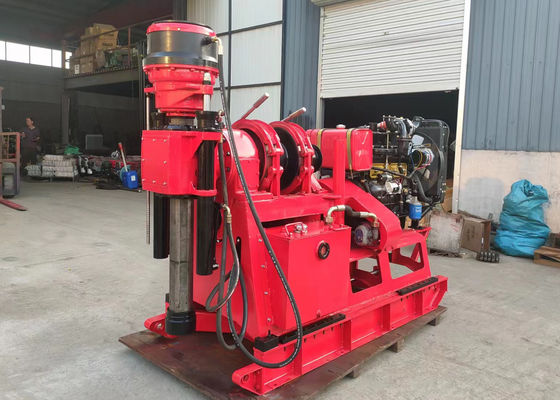 XY-2B 500 Meters Depth Crawler Mounted Hydraulic Water Well Drilling Rig