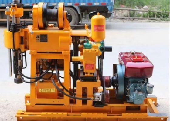 200m Diesel Engine DTH Drilling Rig For Engineering And Mining Sampling Collection