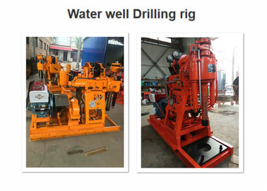 Professional Soil Drilling Rigs , GK200 Mobile Borehole Drilling Machine