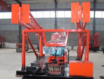 XY-1  Portable 100 Meters Water Well Drilling Rig / Crawler Mounted Drill Rig