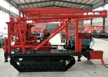 XY-200 Hydraulic Crawler Mounted Drill Rig For Stone Bore Hole CE Certification