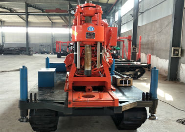 Popular Mobile Water Well Drilling Rigs GK-200 Portable Core Drilling Machine