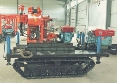 Crawler Mounted Geological Drilling Rig Machine Diesel Power Type For Stone Borehole