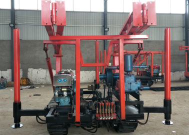 150m Depth Hydraulic Crawler Drilling Rig , XY-1B Geological Drilling Rig