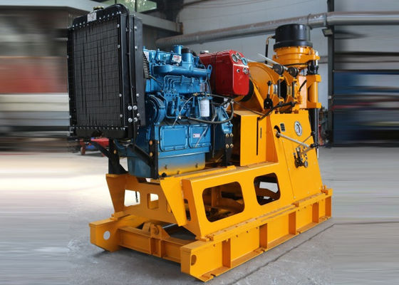 XY-2B Water Well Borehole Drilling Rig Light Weight With High Installed Power