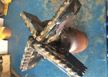 4 Wings PDC Hole Opener Drill Bit , Drag Bit Drilling Carbide Material For Sandstone Rock