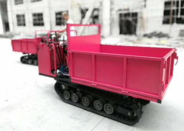 Fashion Tracked Mini Dumper Transporter , Rubber Track Dumper For Goods