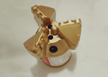 High Hardness Water Well Drill Bits  3 Blades Steel Body Abrasion Resistance