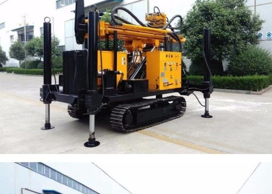 200m Depth Crawler Drilling Equipment Manufacturers With Air Compressor