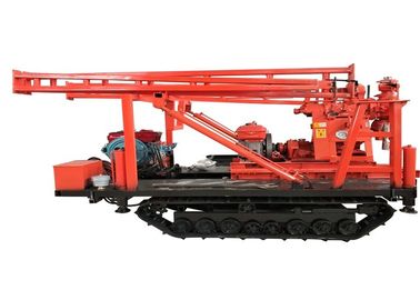 Underground Diamond Core Portable Well Drilling Rig Drill Depth 300m Diesel / Motor Power Type