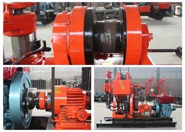 ST100 Portable Water Borehole Well Drilling Equipment Diesel Power Type