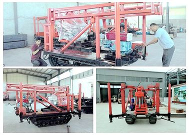 0-200m Core Drilling Rig For SPT Borehole Sample Collection 220V/380V
