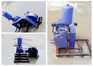 Triplex Small Drilling Rig Mud Pumps , Electric Piston Pump BW160