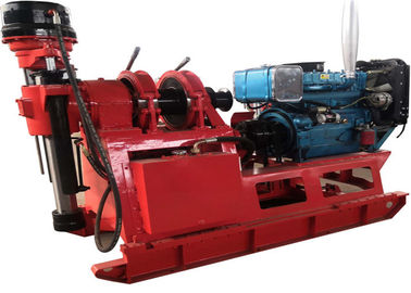 XY-2 Spindle Type Geological Drilling Machine , Diesel Power Water Well Drilling Rig