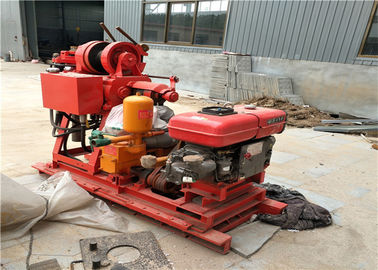Core Sample Deep Portable Hydraulic Water Well Drilling Rig For 200M Drill Depth