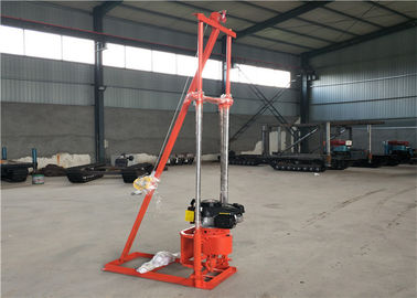 ISO Pass Portable Small Water Well Drilling Rig With One Year Warranty