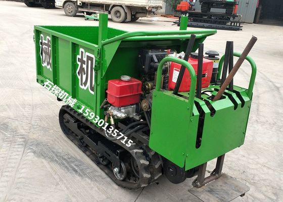 0.8T High Efficiency Rubber Track Crawler All Terrain Transporter For Crawler Mini Dumper