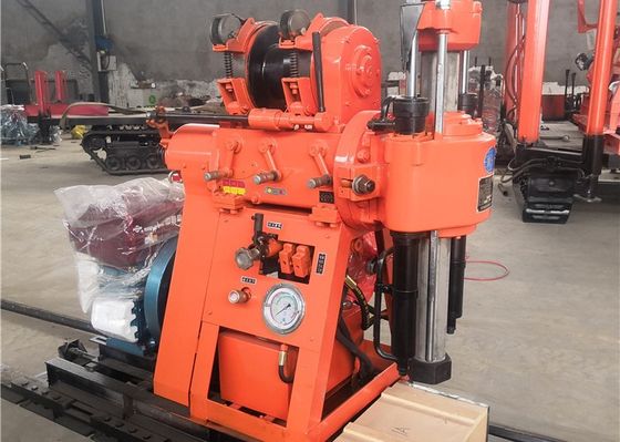 Engineering 150m Depth Core Drill Rig Hydraulic Diesel Powered