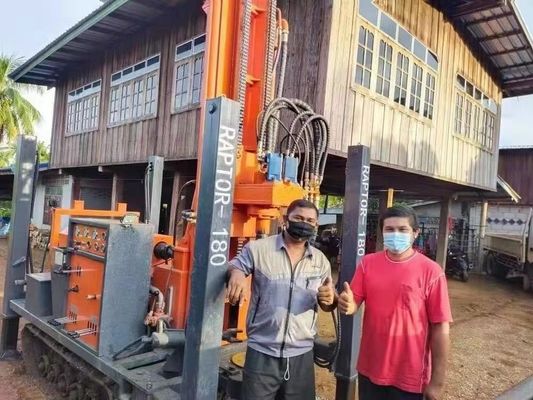 89kw 400m Hydraulic Water Well Drilling Dth Machine For Engineering