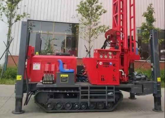 Crawler Mounted 180m Diesel Engine Dth Drilling Rig