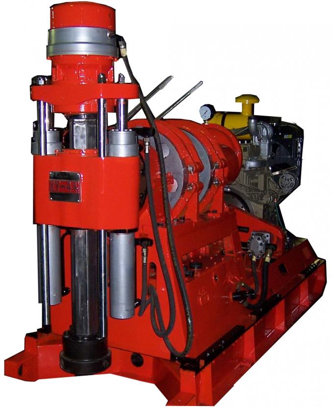 Soil Test Rig Geotechnical Soil Test Drill Rig for kenya With Mud Pump