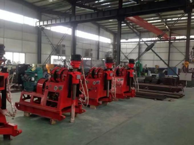 Electric Core Sample Drilling Rig Small Bore Well Drilling Machine 380V