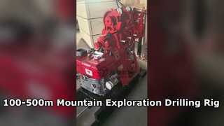 100-500m Mountain Exploration Drilling Rig