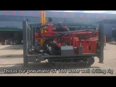 Crawler Mounted 180m Diesel Engine Dth Drilling Rig