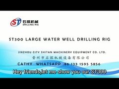Rock Geological Core 300m Hydraulic Water Well Drilling Rig