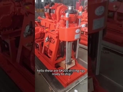 Portable Mining Survey Engineering Drilling Rig 300mm Hole Diameter 200 Meters Depth