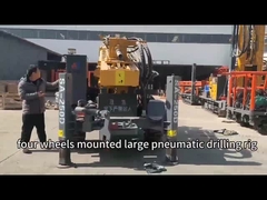 St 200 Large Water Well Borehole Crawler Drill Rig Equipment 200 Meters Depth