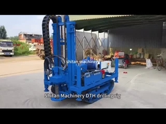 150m Mud Drilling Water Well Borehole Drilling Rig With Easy Operation High Drilling Speed