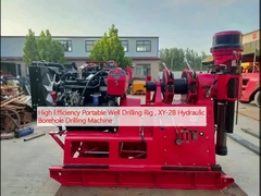 High Efficiency Portable Well Drilling Rig , XY-2B Hydraulic Borehole Drilling Machine
