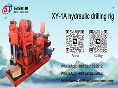 Engineering Xy-1a Water Well Drilling Rig 180 Meters Deep