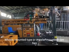 ST 200 Large Pneumatic Drilling Rig Wheels Or Crawler Mounted