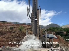 2025 Professional water well drilling rig——pneumatic drilling rig