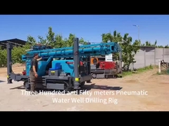Large Torque High Speed Pneumatic Drilling Rig For Civil Water Borehole