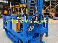 150 Meter Crawler Hydraulic Water Well Drilling Rig For Rocky Drilling