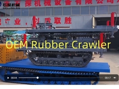 Different Loading Capacities Rubber Crawlers For Drilling Rigs