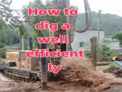 Rocky Hard Stone Pneumatic Drilling Rig DTH Borewell Equipment
