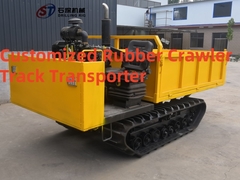 Automatic Caterpillar Track Transporter With Crawler 300KG Load Capacity