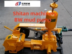 BW 160 Drilling Mud Pump Used With Tractor Mounted Borewell Machine