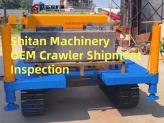 3-5 MT Loading Capacity Crawler Track Undercarriage 