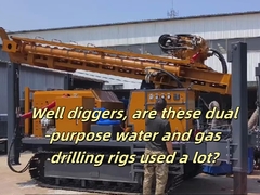 Pneumatic Compressor Borewell Drilling Machine 150-180 Meters For Deep Underground