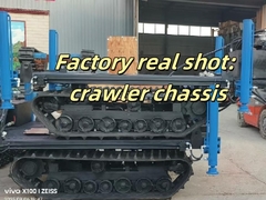 Durable Outriggers Crawler Track Undercarriage 5 MT Loading Capacity