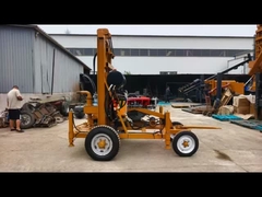 Farming Water Well Borehole Drilling Equipment Easy Movement 120 Meters