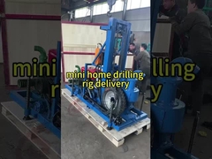 Flexible Movement Hydraulic Water Well Drilling Rig With 1.5m Drill Rod