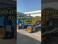 0-1000 Meters Depth Pneumatic Drilling Rig With High power