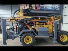 Wheels Mounted Drilling Rig Customized Depth