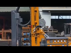200 Meters Crawler Mounted Drill Rig Pneumatic High Speed